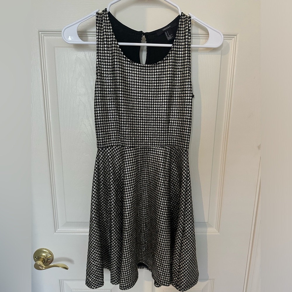 Forever 21 gold and black dress